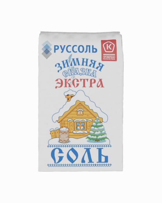 Пищевая соль выварочная Экстра 1 кг, Руссоль Пищевая соль выварочная Экстра 1 кг, Руссоль